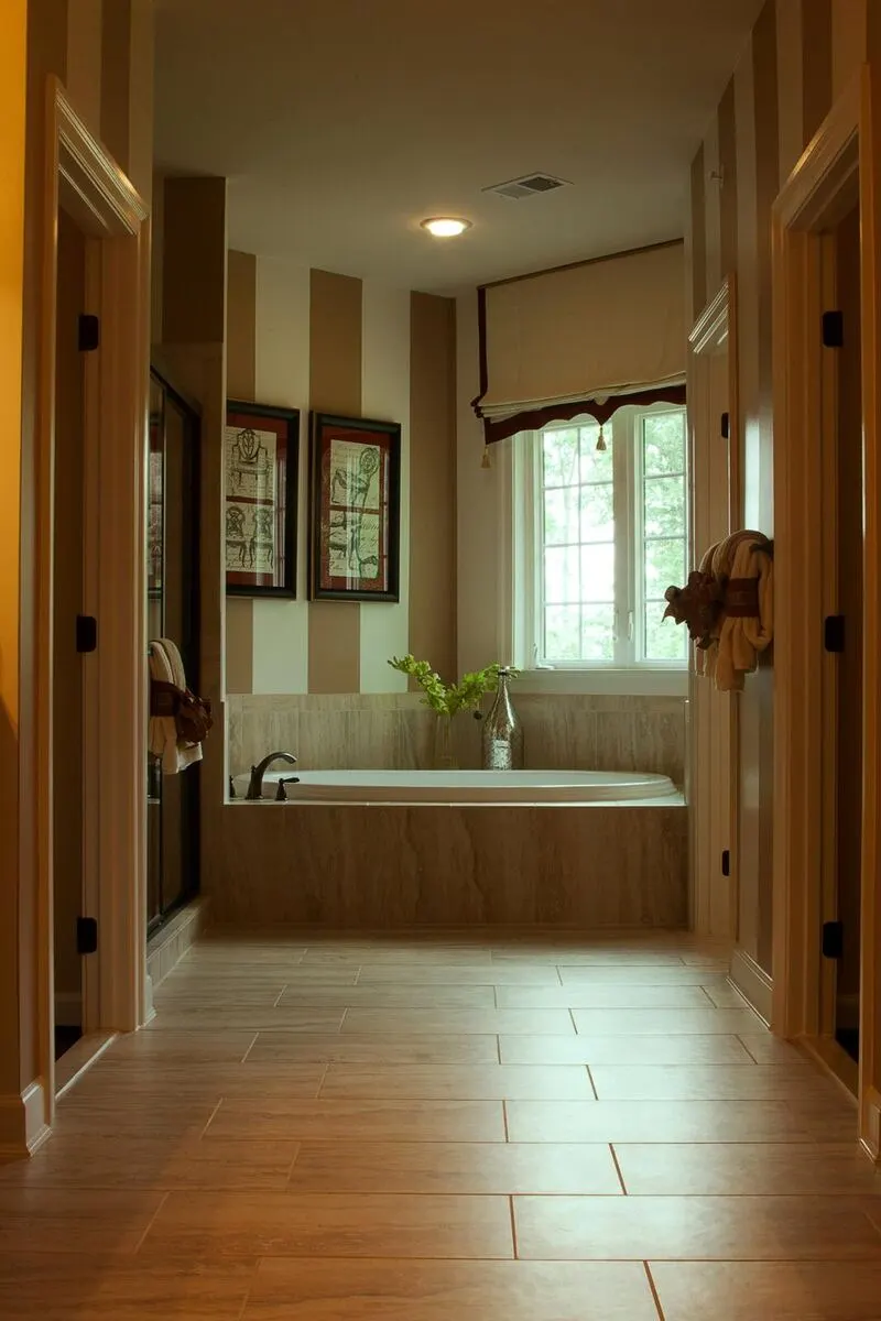 Wood-look tile installation Palm Bay FL