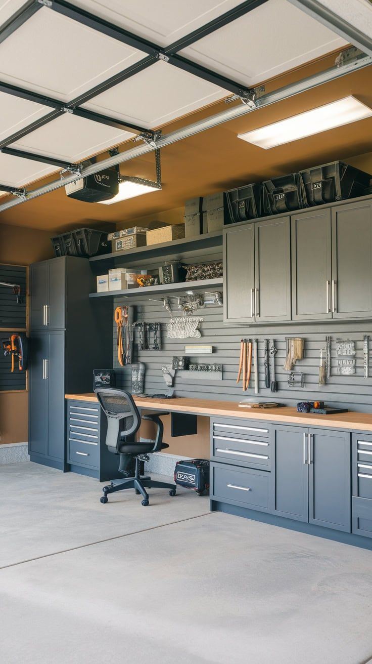 Slatwall organization system in Rockledge FL by ELSO Contracting