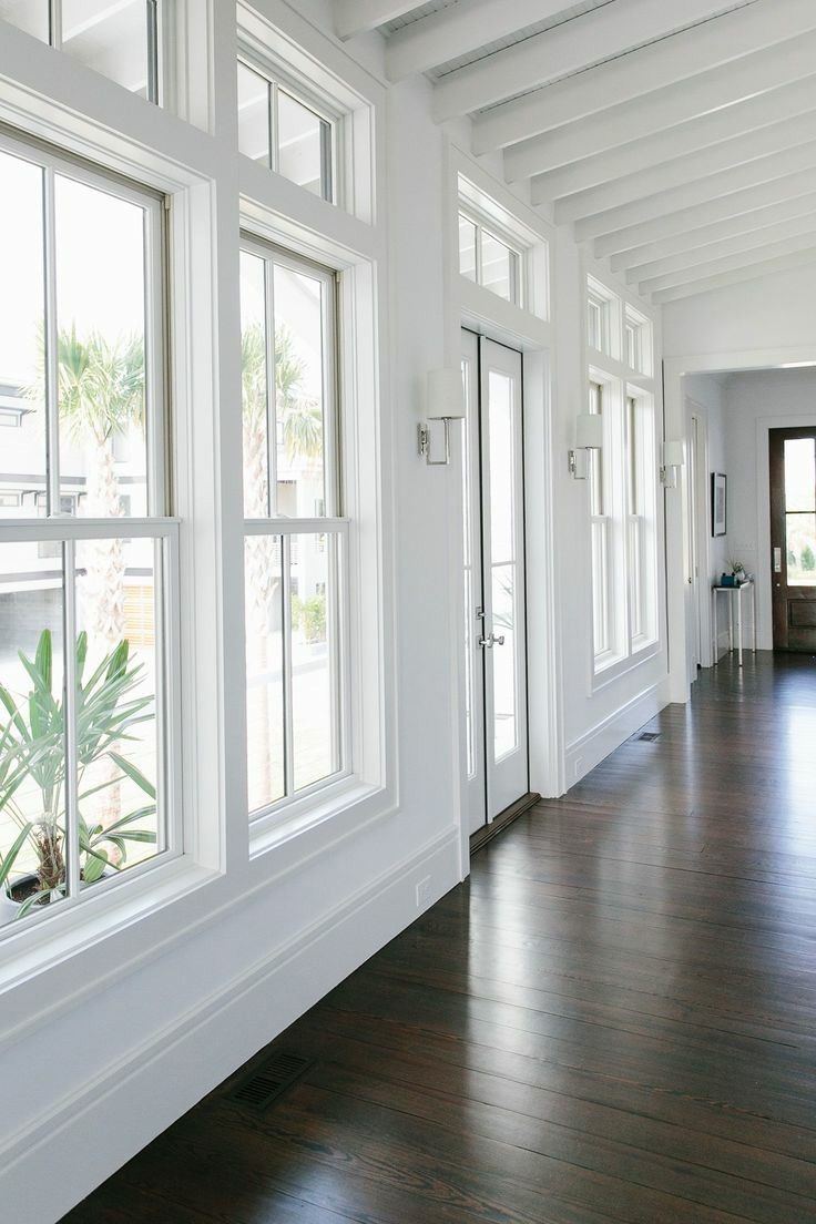 White casement impact windows in Rockledge FL by ELSO Contracting